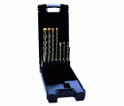 Kit 7 Pcs. PLASTIC BOX brocas Pilot Imcoinsa